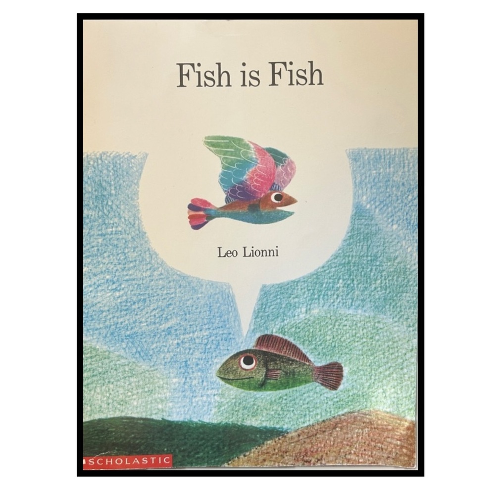 BUNDLE & SAVE🐟 Fish is Fish Book by Leo Lionni softcover